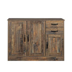 Modern Wood Buffet ,Sideboard with 3 Doors and 2 Drawers