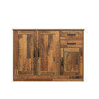 Modern Wood Buffet ,Sideboard with 3 Doors and 2 Drawers