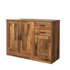 Modern Wood Buffet ,Sideboard with 3 Doors and 2 Drawers