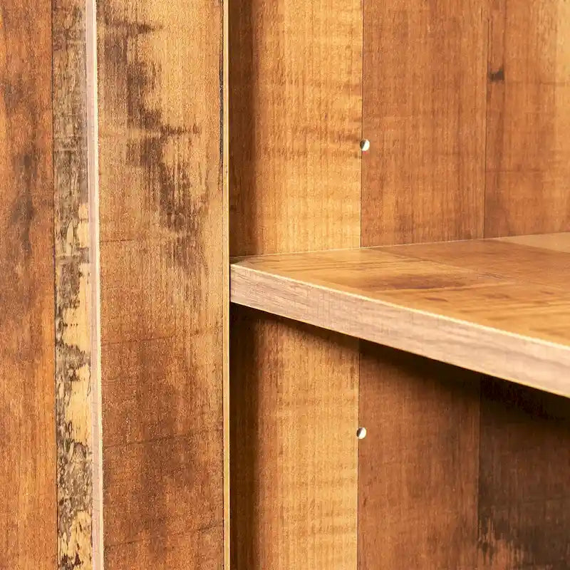 Modern Wood Buffet ,Sideboard with 3 Doors and 2 Drawers