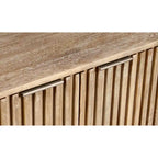 Dayton 72-inch Mid-Century Modern Sideboard In Channeled Mango Wood