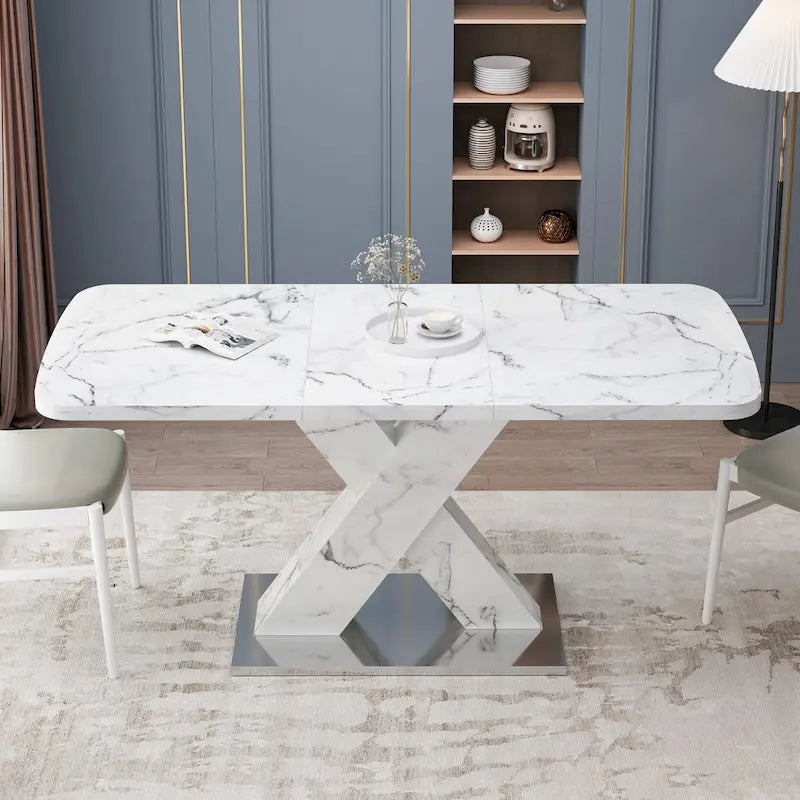 Stretchable Dining Table - N/A