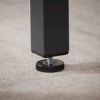 5 Pcs Dining Table Set, Barstool Dining Table with 2 Benches 2 Chairs