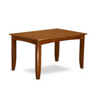 East West Furniture Table Set Includes a Square Dining Table with Butterfly Leaf and Dining Chairs (Chair Seat Type Options)