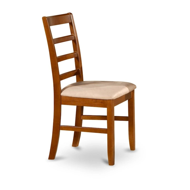 East West Furniture Table Set Includes a Square Dining Table with Butterfly Leaf and Dining Chairs (Chair Seat Type Options)