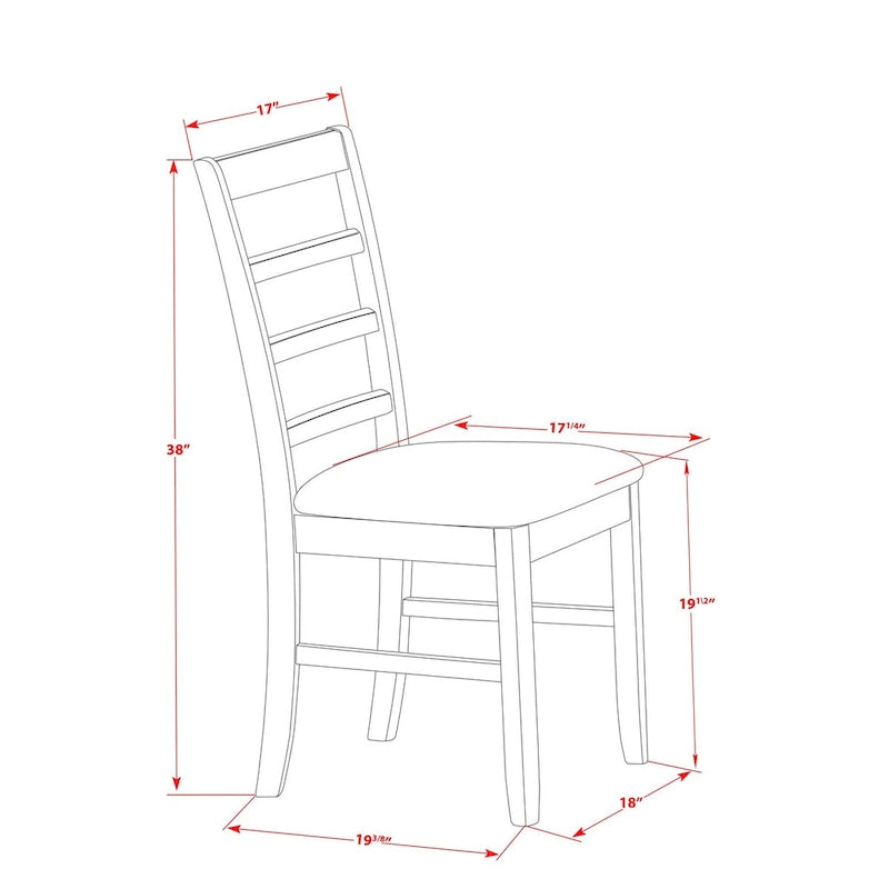 East West Furniture Table Set Includes a Square Dining Table with Butterfly Leaf and Dining Chairs (Chair Seat Type Options)