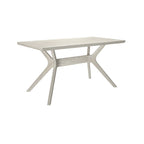 Plank and Beam Verso Cross Leg Rectangular Dining Table - 60