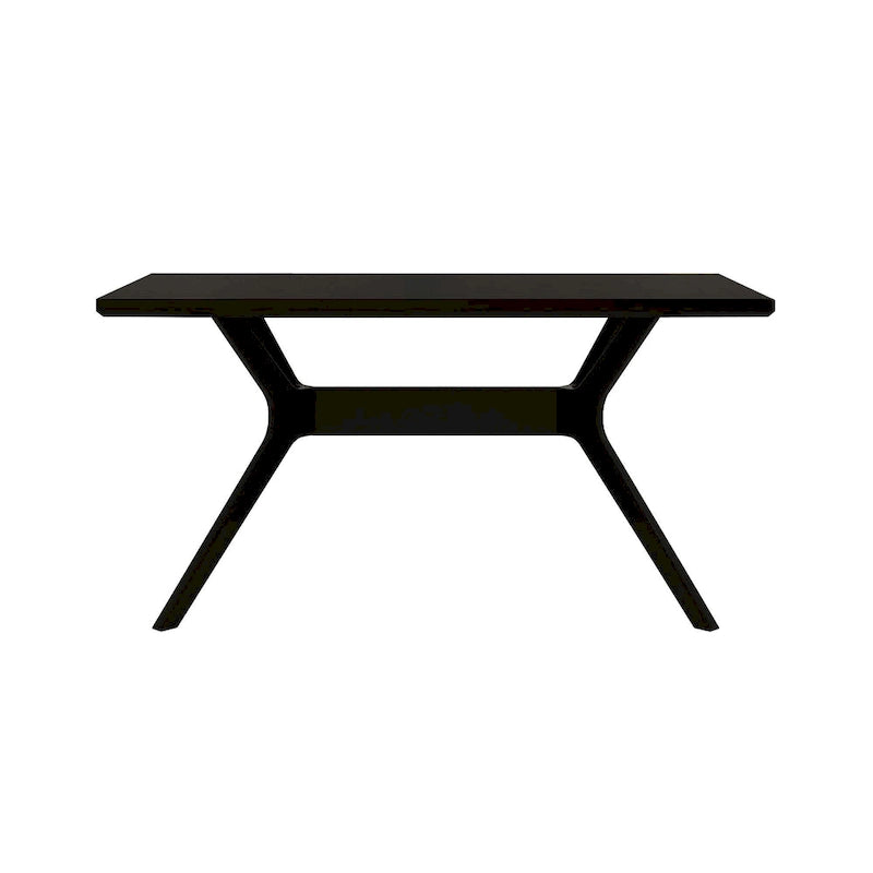 Plank and Beam Verso Cross Leg Rectangular Dining Table - 60