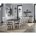 Tessa 10-piece Solid Wood Dining Set