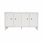 Accent Cabinet 4 Door Wooden Cabinet Sideboard Buffet