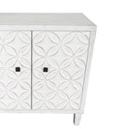 Accent Cabinet 4 Door Wooden Cabinet Sideboard Buffet