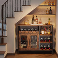 Wine Bar Rack Cabinet - 37.8D x 13.4W x 31.1H