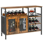 Wine Bar Rack Cabinet - 37.8D x 13.4W x 31.1H