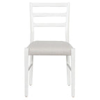 7-Piece Wooden Dining Table Set with 12 Leaf