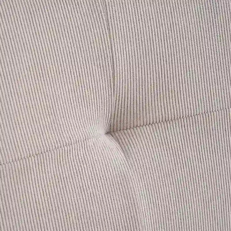 Set of 2 Fabric Upholstered Simple and Modern Design Tufted Back Dining Side Chair