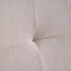 Set of 2 Fabric Upholstered Simple and Modern Design Tufted Back Dining Side Chair