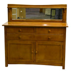 Mission Buffet Cabinet with Mirror - 50