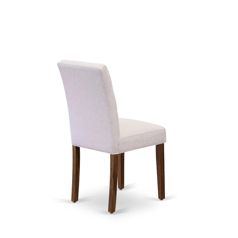 East West Furniture Austin Parson Dining Chairs, Set of 2 (Color & Fabric Options)