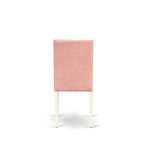 East West Furniture Austin Parson Dining Chairs, Set of 2 (Color & Fabric Options)