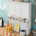 Nestfair Queen Size Murphy Bed with Shelf