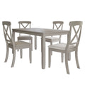 CraftPorch Farmhouse Style 5-piece Wooden Dining Set