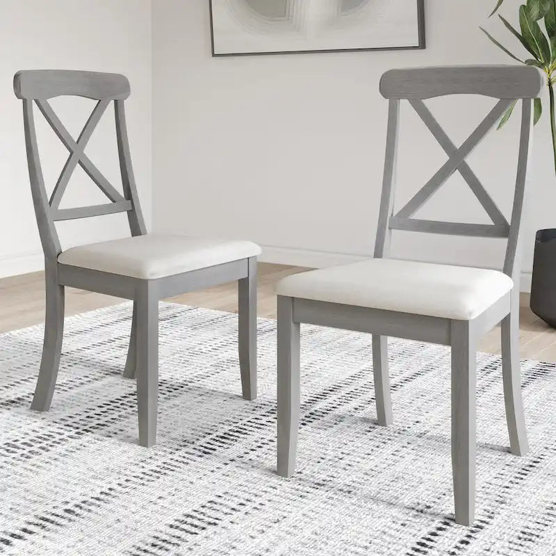 CraftPorch Farmhouse Style 5-piece Wooden Dining Set