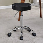 Backless PU Leather Salon Spa Rolling Stool
