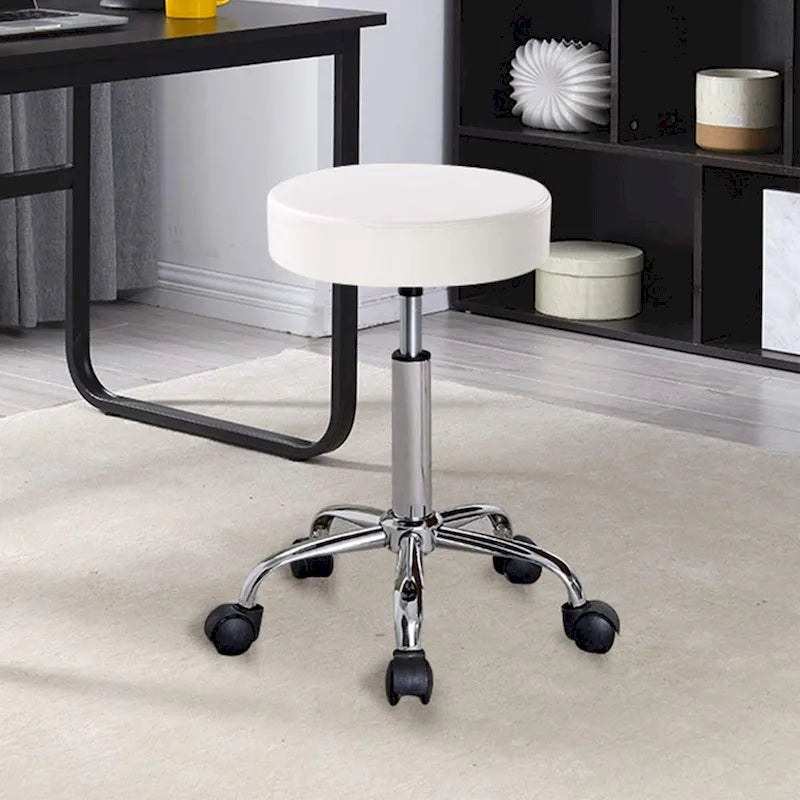 Backless PU Leather Salon Spa Rolling Stool