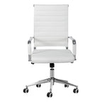 Ergonomic Office Desk Chair PU Leather Height Adjustable Swivel Chair