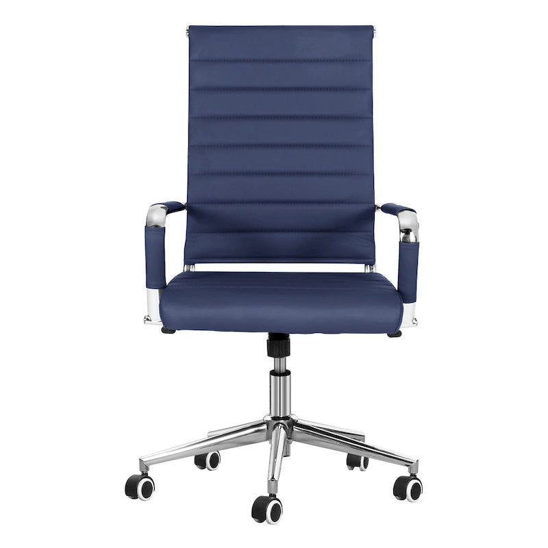 Ergonomic Office Desk Chair PU Leather Height Adjustable Swivel Chair