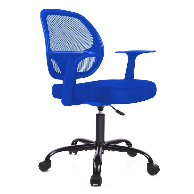Office Computer Desk Chair, Ergonomic High-Back Mesh Rolling Work Chairs with Wheels Adjustable Headrests, Comfy Flip-up Arms