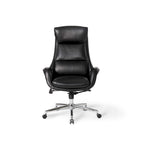 Modern High-Back Leatherette Adjustable Swivel Executive Office Chair by Glitzhome