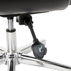 Modern High-Back Leatherette Adjustable Swivel Executive Office Chair by Glitzhome