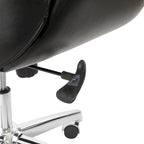 Modern High-Back Leatherette Adjustable Swivel Executive Office Chair by Glitzhome