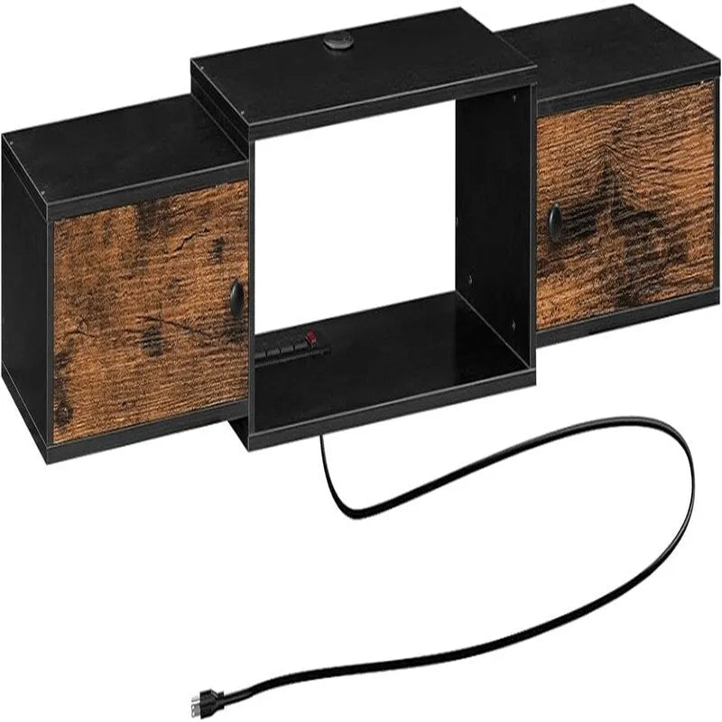 Modern Wall Mounted Media Console Shelf - 11.D x 55W x 7.9H