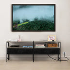 TV Stand Entertainment Center with Storage Drawers