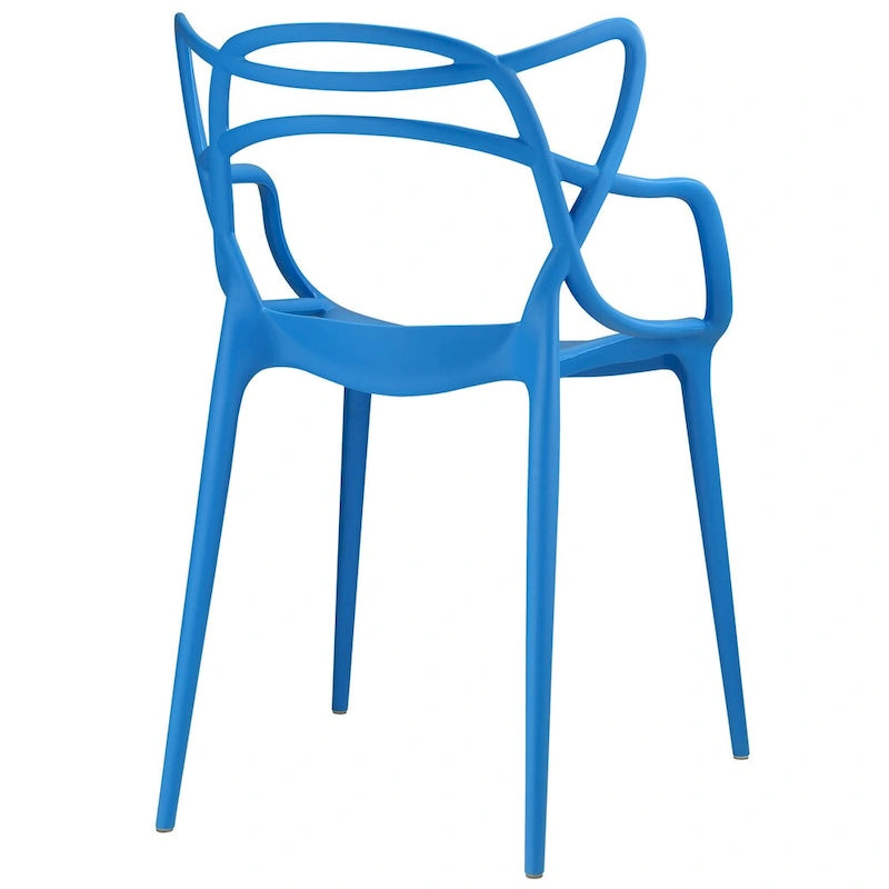 Entangled Plastic 4-piece Chair Set