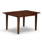 East West Furniture Dinette Set Contains a Rectangle Dining Table and Dining Room Chairs (Chair Seat Type Options)