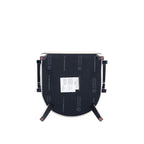 Manhattan Comfort Hillman Modern Leatherette and Velvet Upholstered Dining Arm Chair