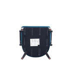 Manhattan Comfort Hillman Modern Leatherette and Velvet Upholstered Dining Arm Chair