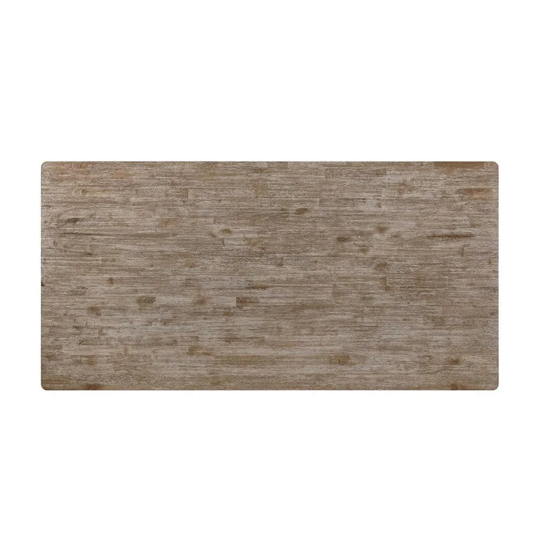 Kyle Brown Brushed and Charcoal Sandthrough 7-piece Dining Set