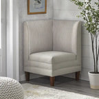 Lifestorey Phillips Upholstered Corner Seat