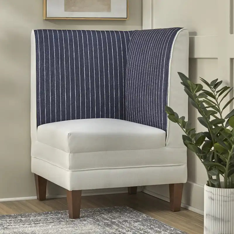 Lifestorey Phillips Upholstered Corner Seat