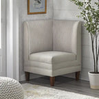 Lifestorey Phillips Upholstered Corner Seat