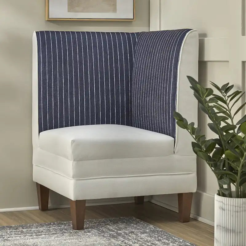 Lifestorey Phillips Upholstered Corner Seat