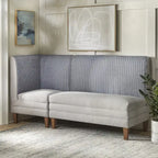 Lifestorey Phillips Upholstered Corner Seat