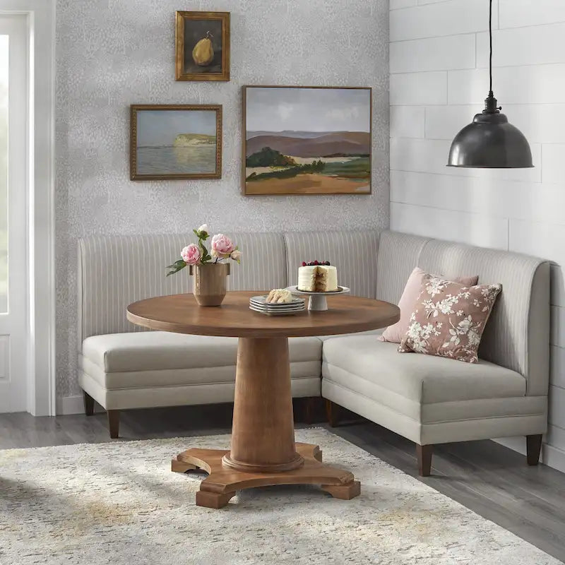 Lifestorey Phillips Upholstered Corner Seat