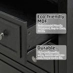 Retro style freestanding chest of drawers