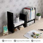 Jerry & Maggie Wooden Desktop Organizer Shelf with Storage