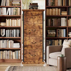 51-Inch Tall 4-Drawer File Cabinet, Wood Vertical Filing Cabinet for A4 /Letter Size